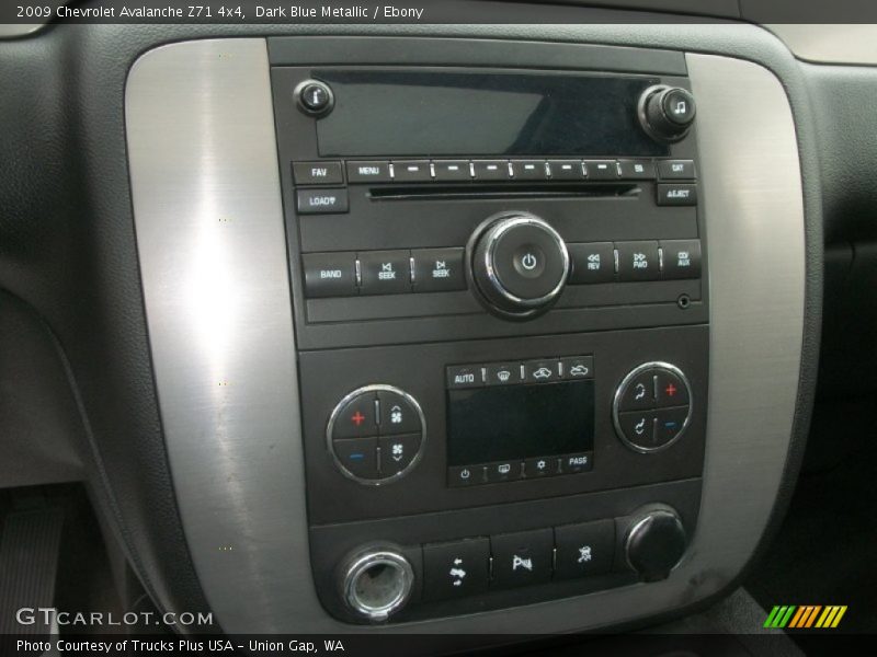 Dark Blue Metallic / Ebony 2009 Chevrolet Avalanche Z71 4x4