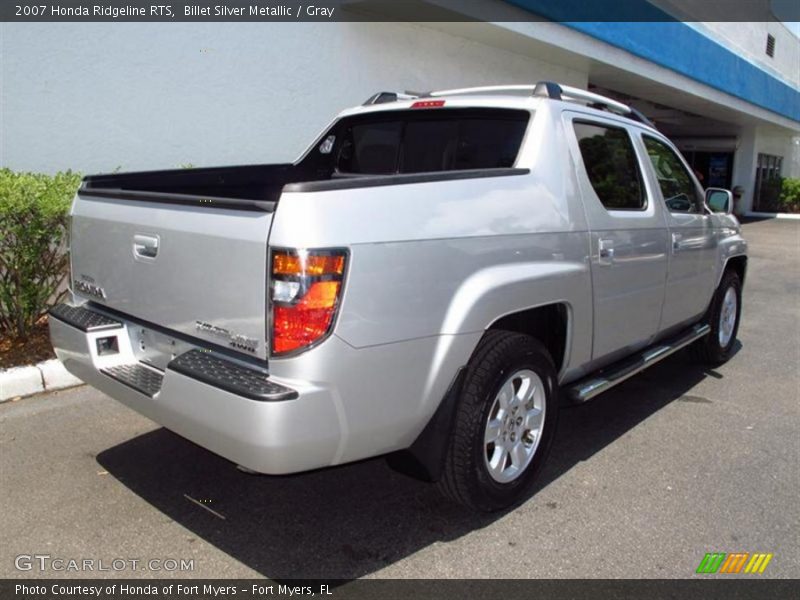 Billet Silver Metallic / Gray 2007 Honda Ridgeline RTS
