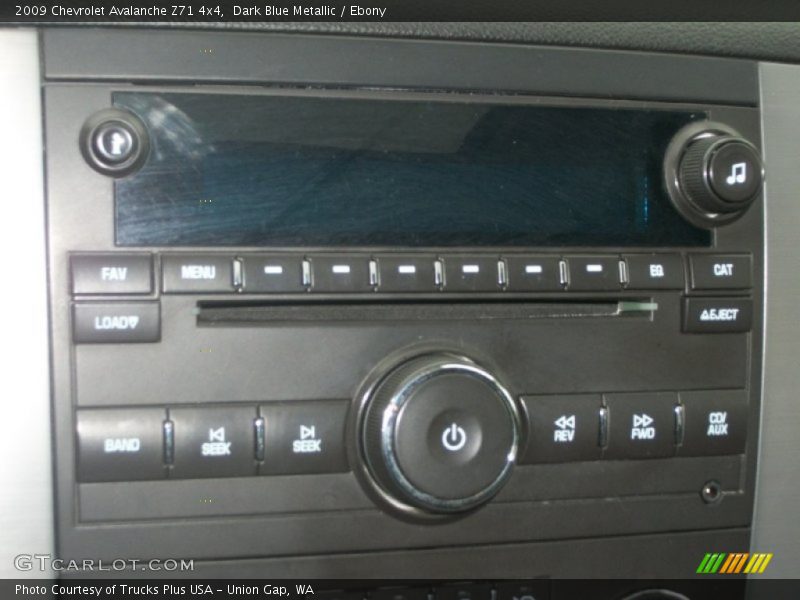 Dark Blue Metallic / Ebony 2009 Chevrolet Avalanche Z71 4x4