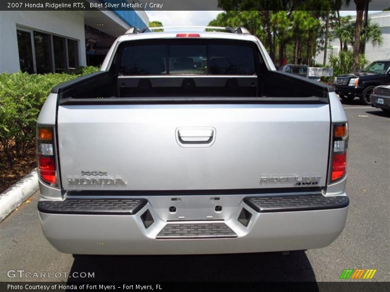 Billet Silver Metallic / Gray 2007 Honda Ridgeline RTS