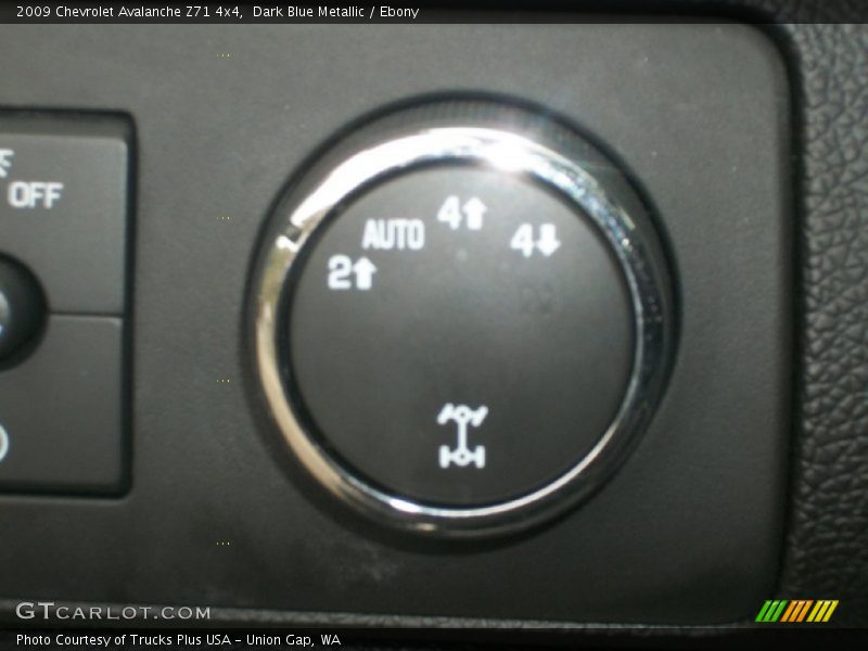Dark Blue Metallic / Ebony 2009 Chevrolet Avalanche Z71 4x4