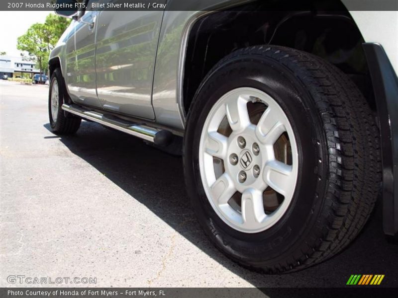 Billet Silver Metallic / Gray 2007 Honda Ridgeline RTS