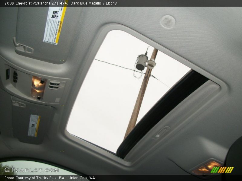 Dark Blue Metallic / Ebony 2009 Chevrolet Avalanche Z71 4x4