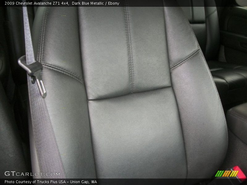 Dark Blue Metallic / Ebony 2009 Chevrolet Avalanche Z71 4x4