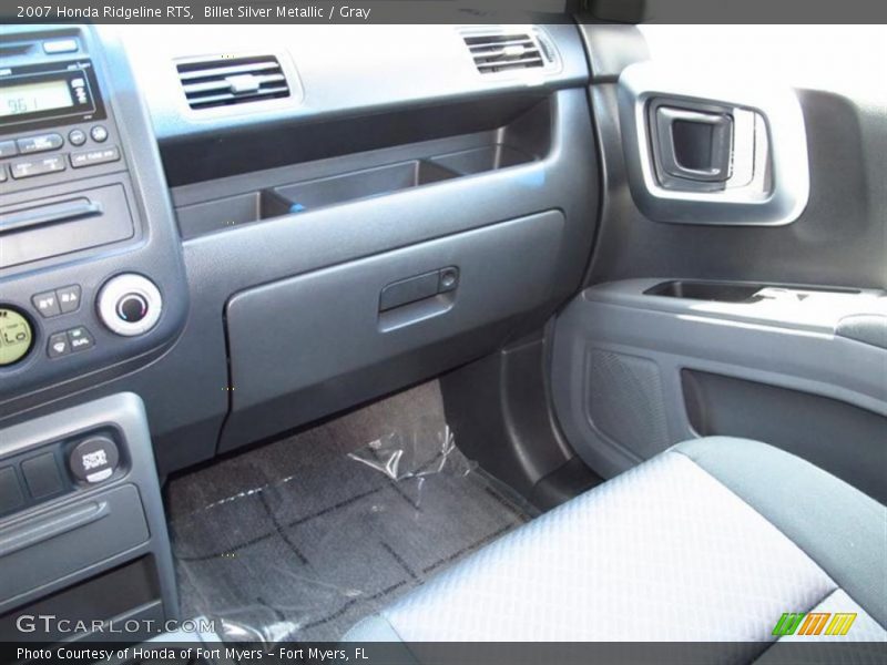 Billet Silver Metallic / Gray 2007 Honda Ridgeline RTS