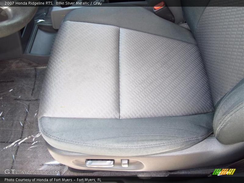 Billet Silver Metallic / Gray 2007 Honda Ridgeline RTS