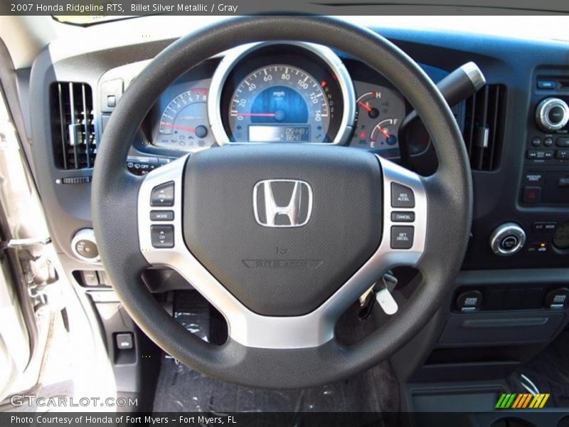 Billet Silver Metallic / Gray 2007 Honda Ridgeline RTS