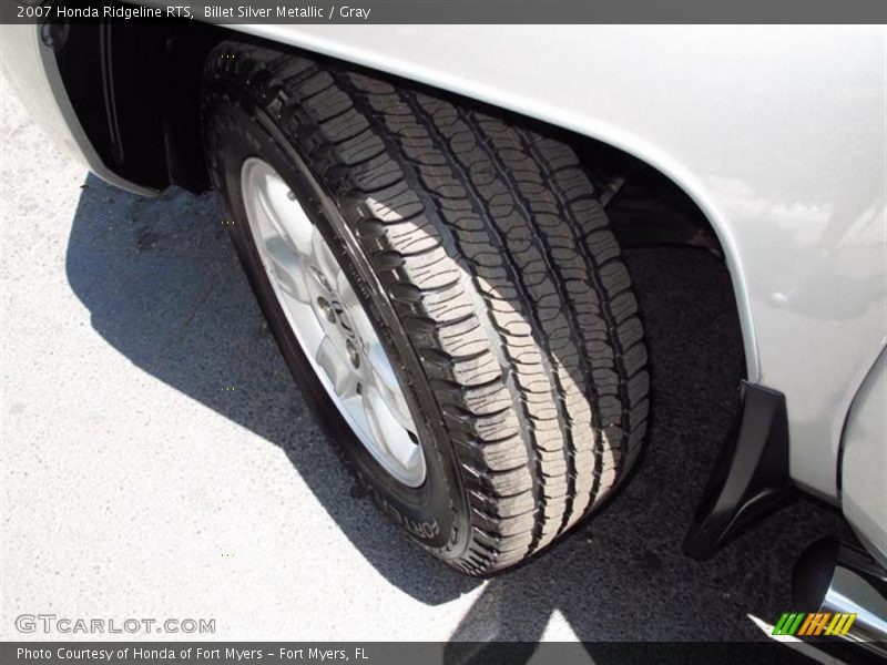 Billet Silver Metallic / Gray 2007 Honda Ridgeline RTS