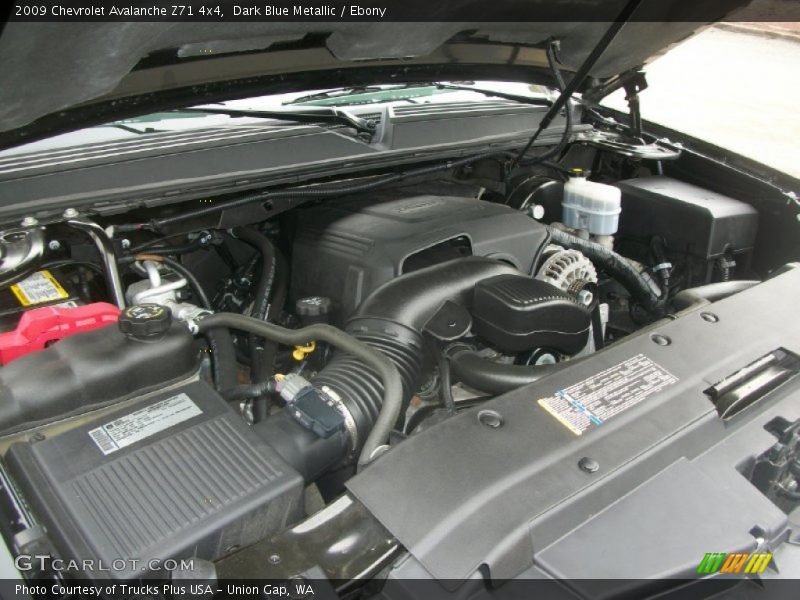 Dark Blue Metallic / Ebony 2009 Chevrolet Avalanche Z71 4x4