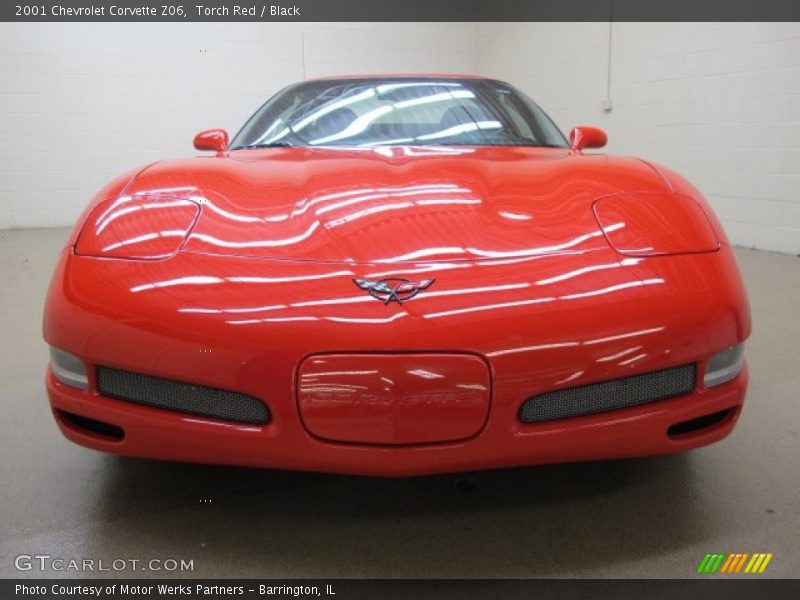 Torch Red / Black 2001 Chevrolet Corvette Z06
