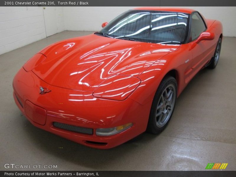 Torch Red / Black 2001 Chevrolet Corvette Z06
