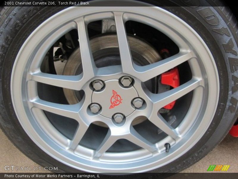 Torch Red / Black 2001 Chevrolet Corvette Z06