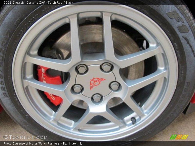 Torch Red / Black 2001 Chevrolet Corvette Z06