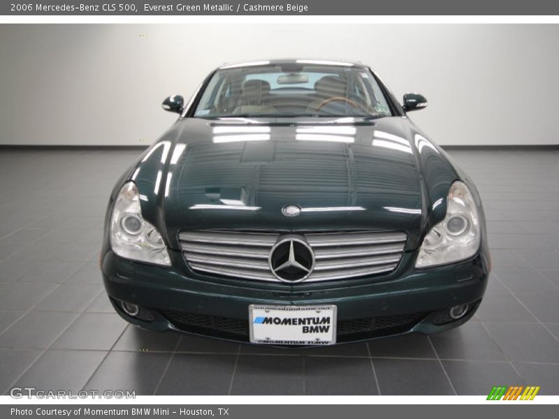 Everest Green Metallic / Cashmere Beige 2006 Mercedes-Benz CLS 500