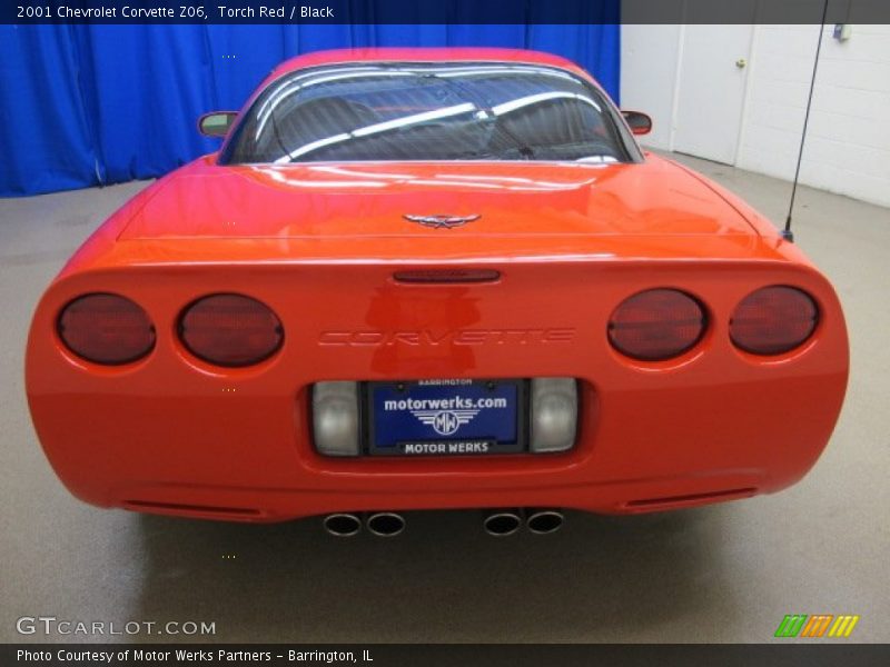 Torch Red / Black 2001 Chevrolet Corvette Z06
