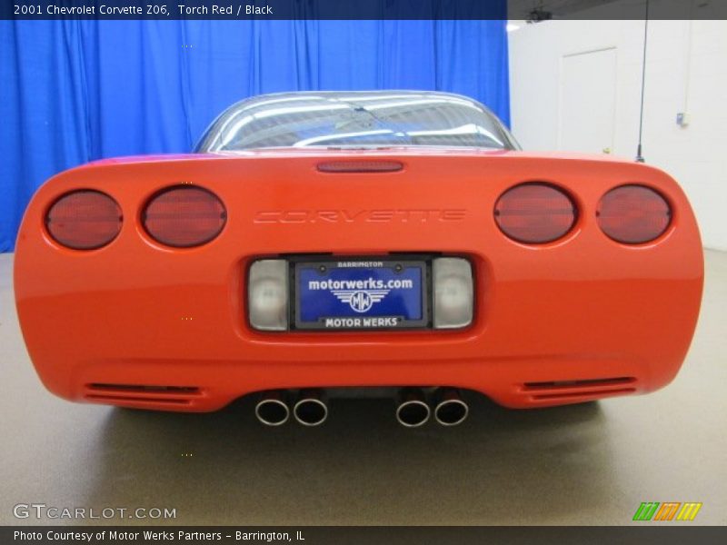 Torch Red / Black 2001 Chevrolet Corvette Z06