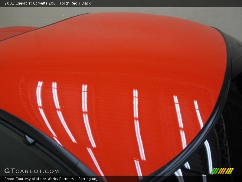 Torch Red / Black 2001 Chevrolet Corvette Z06