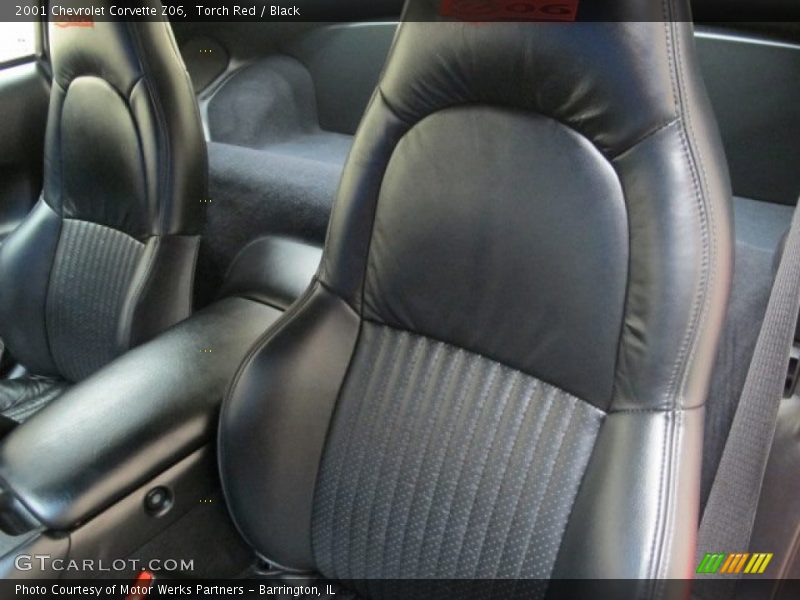 Torch Red / Black 2001 Chevrolet Corvette Z06