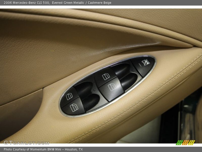 Everest Green Metallic / Cashmere Beige 2006 Mercedes-Benz CLS 500