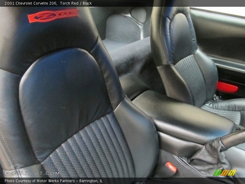 Torch Red / Black 2001 Chevrolet Corvette Z06