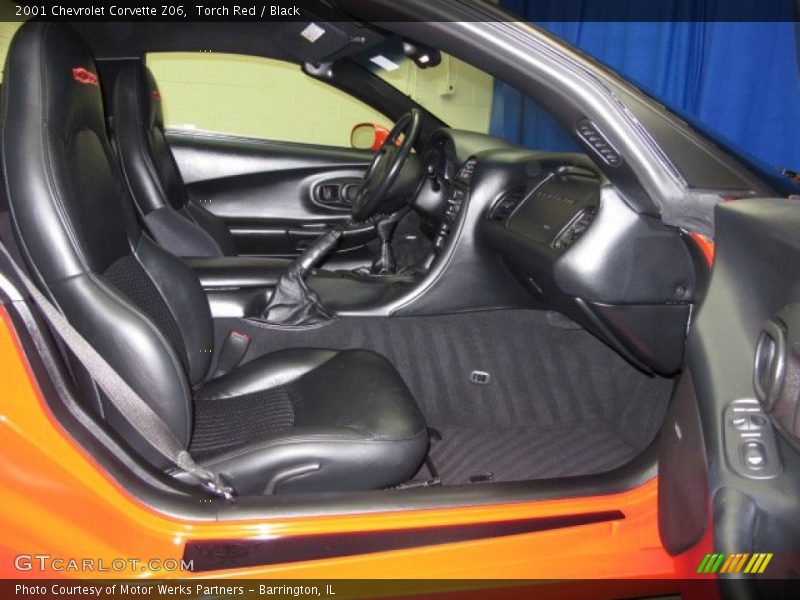 Torch Red / Black 2001 Chevrolet Corvette Z06