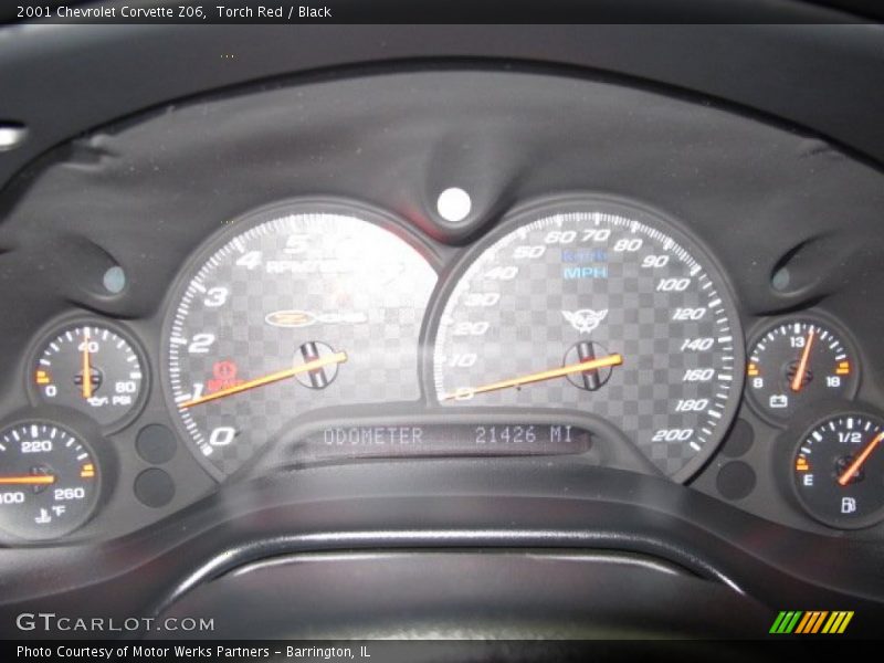  2001 Corvette Z06 Z06 Gauges