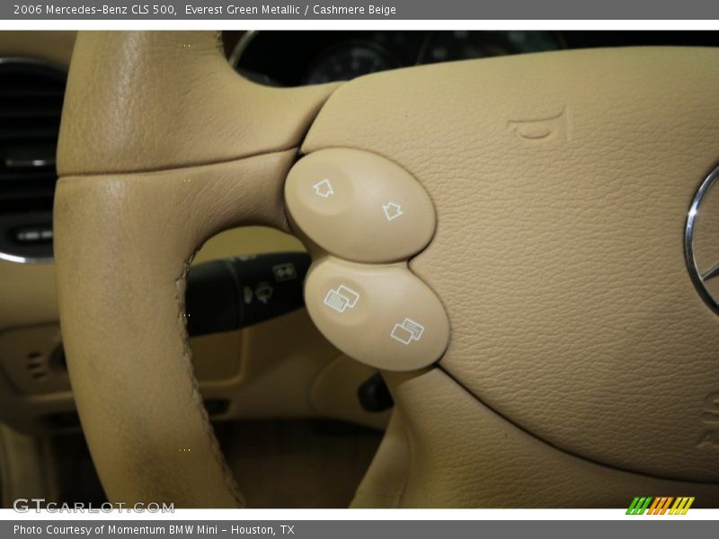 Everest Green Metallic / Cashmere Beige 2006 Mercedes-Benz CLS 500