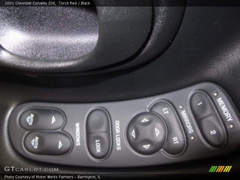 Torch Red / Black 2001 Chevrolet Corvette Z06