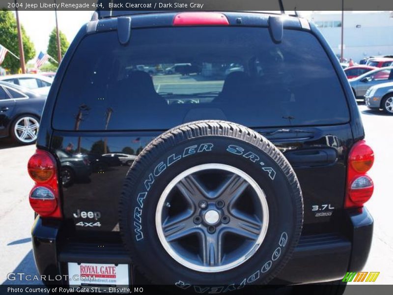 Black Clearcoat / Dark Slate Gray 2004 Jeep Liberty Renegade 4x4