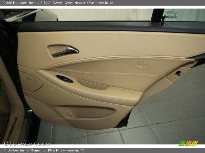 Everest Green Metallic / Cashmere Beige 2006 Mercedes-Benz CLS 500