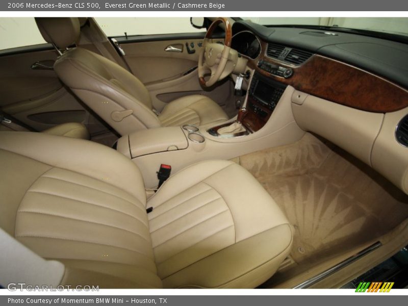 Everest Green Metallic / Cashmere Beige 2006 Mercedes-Benz CLS 500
