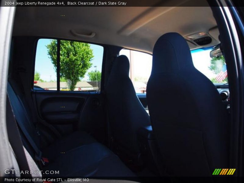 Black Clearcoat / Dark Slate Gray 2004 Jeep Liberty Renegade 4x4