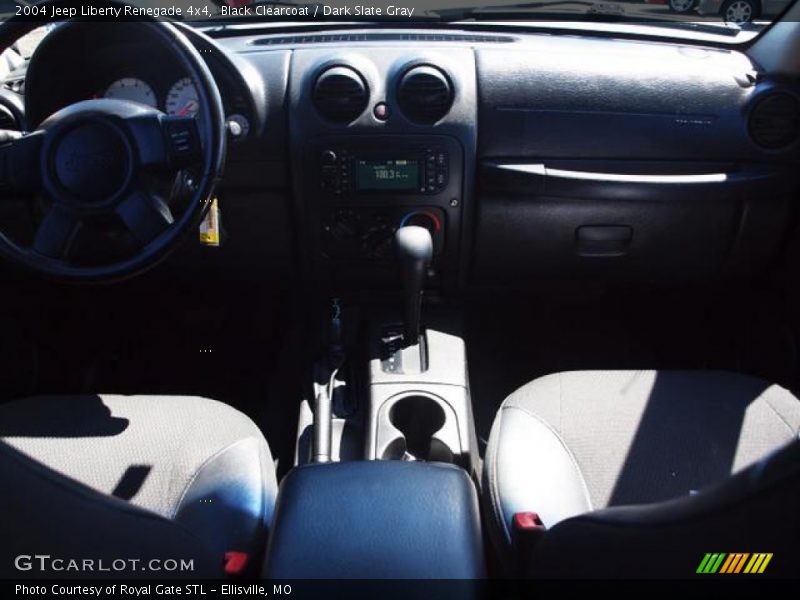 Black Clearcoat / Dark Slate Gray 2004 Jeep Liberty Renegade 4x4