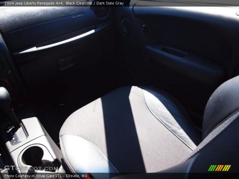 Black Clearcoat / Dark Slate Gray 2004 Jeep Liberty Renegade 4x4