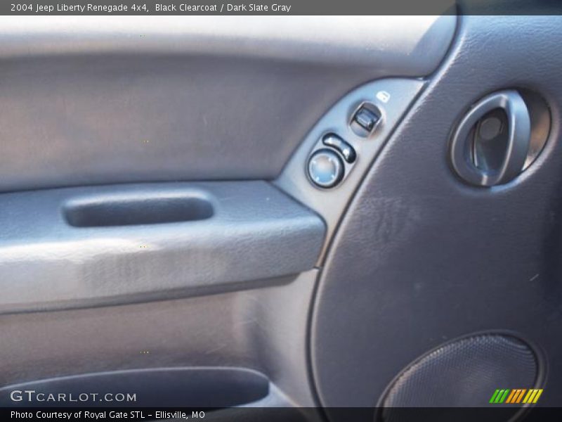 Black Clearcoat / Dark Slate Gray 2004 Jeep Liberty Renegade 4x4