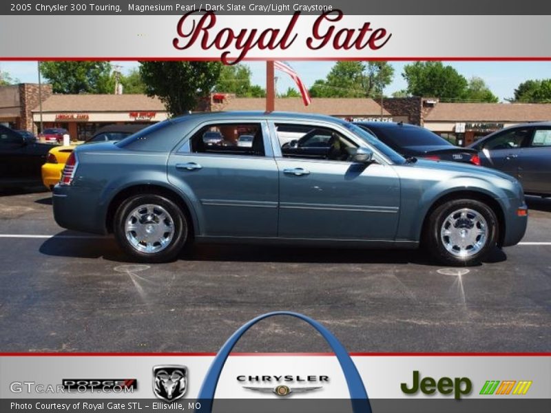 Magnesium Pearl / Dark Slate Gray/Light Graystone 2005 Chrysler 300 Touring