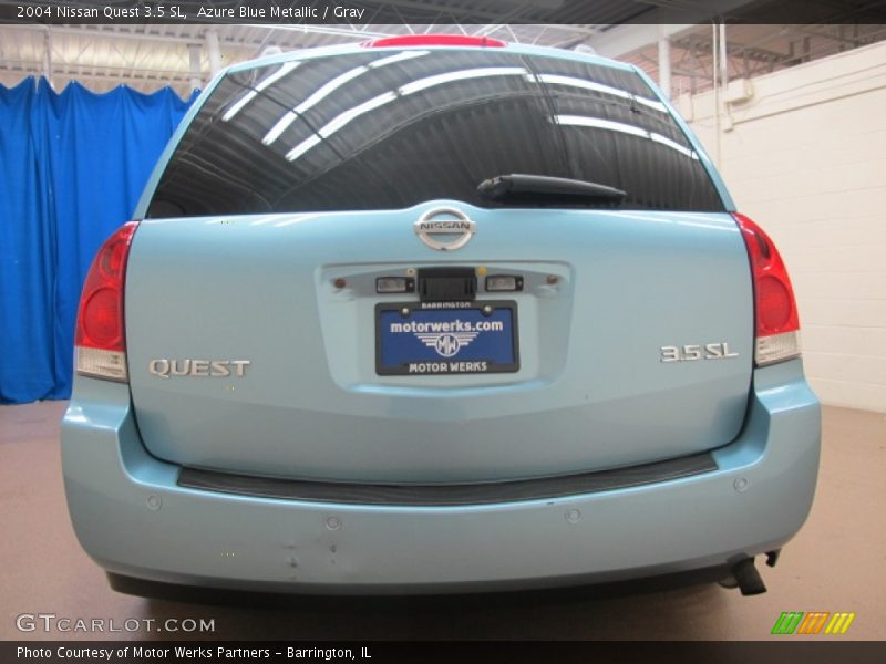 Azure Blue Metallic / Gray 2004 Nissan Quest 3.5 SL