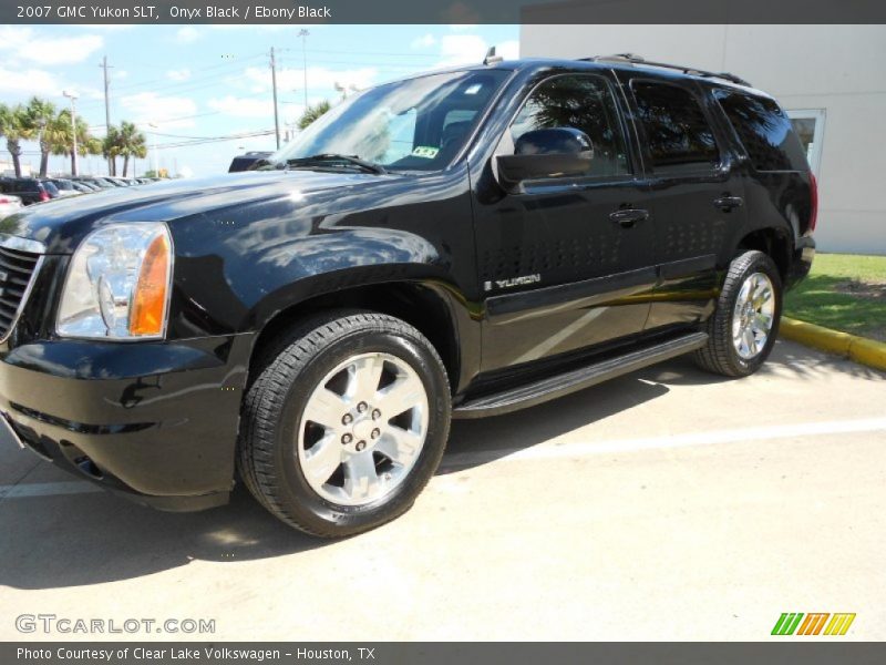 Onyx Black / Ebony Black 2007 GMC Yukon SLT