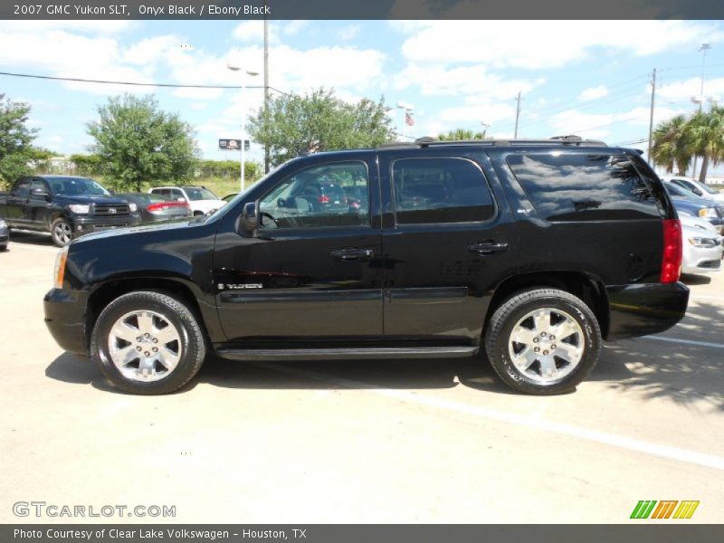 Onyx Black / Ebony Black 2007 GMC Yukon SLT