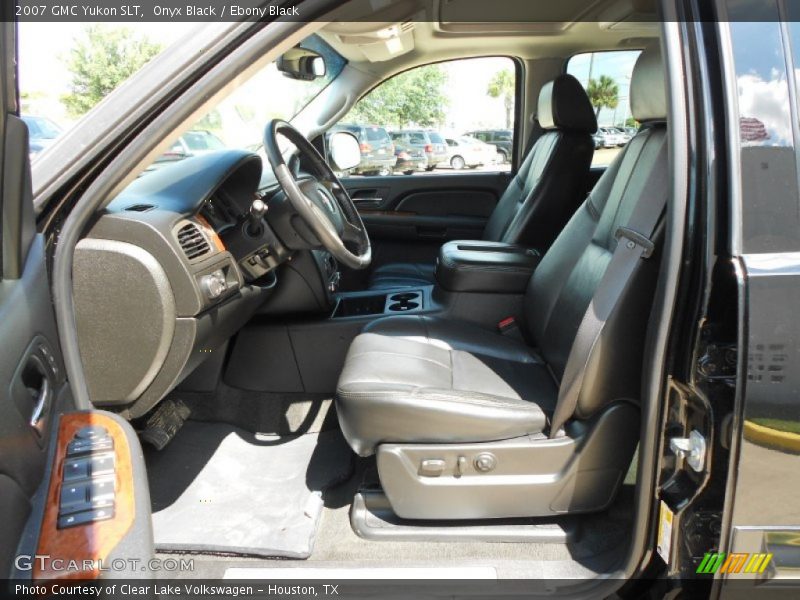 Onyx Black / Ebony Black 2007 GMC Yukon SLT