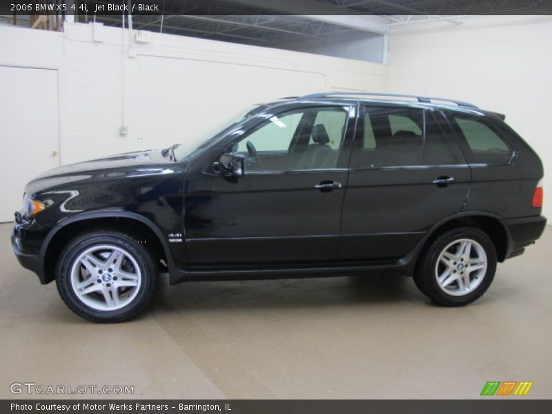 Jet Black / Black 2006 BMW X5 4.4i