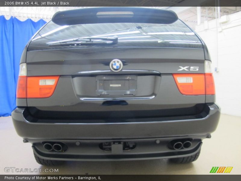 Jet Black / Black 2006 BMW X5 4.4i