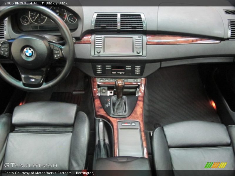 Jet Black / Black 2006 BMW X5 4.4i