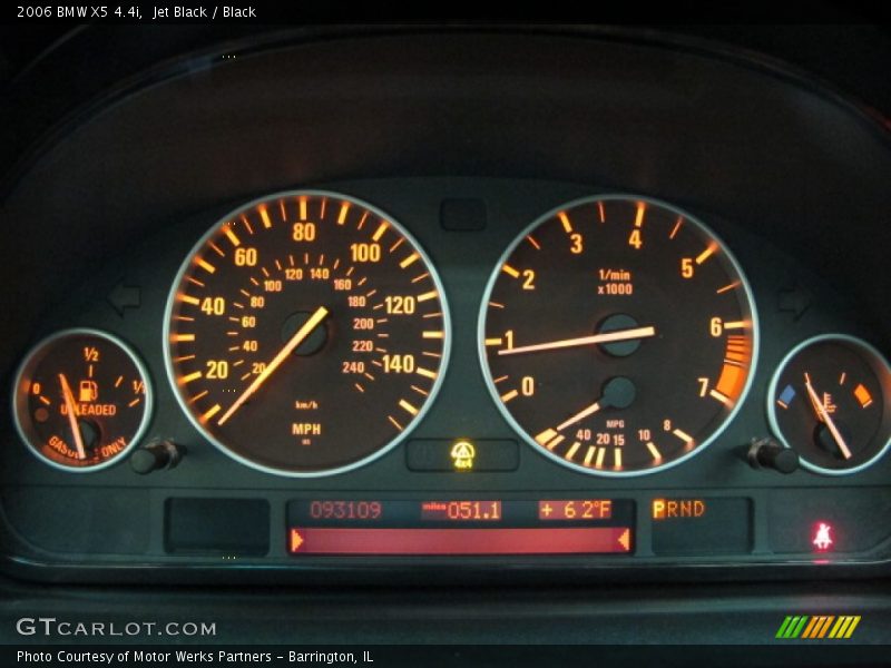 Jet Black / Black 2006 BMW X5 4.4i