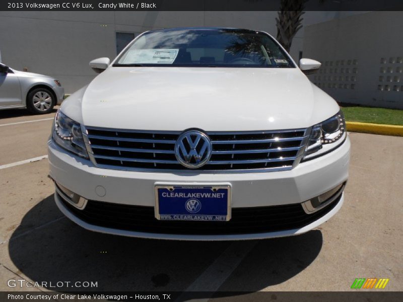 Candy White / Black 2013 Volkswagen CC V6 Lux