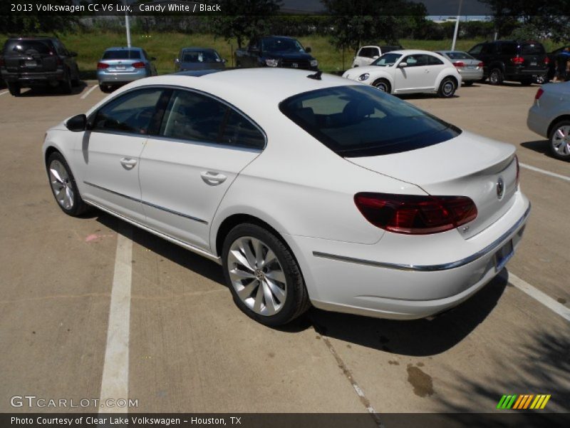 Candy White / Black 2013 Volkswagen CC V6 Lux
