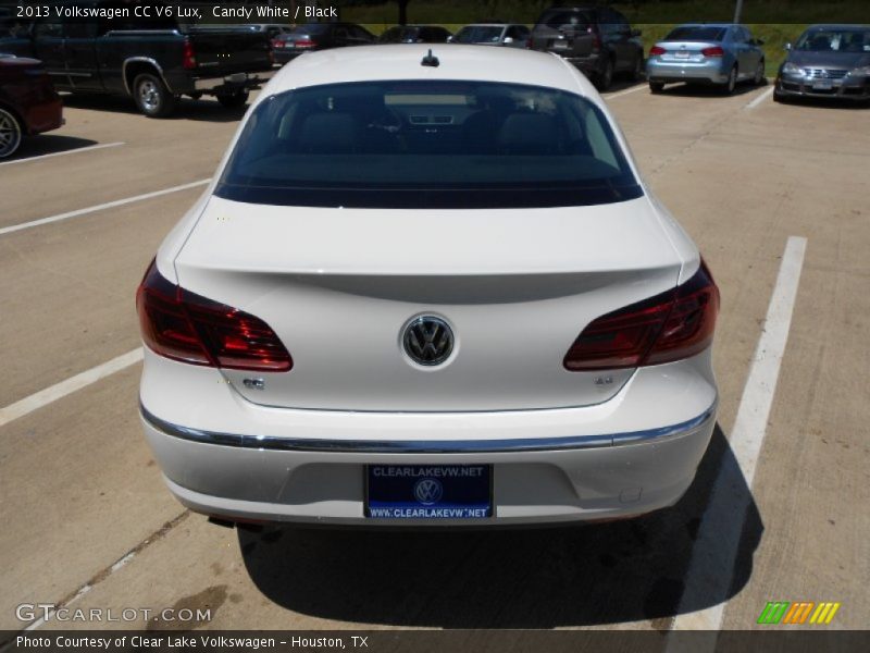 Candy White / Black 2013 Volkswagen CC V6 Lux