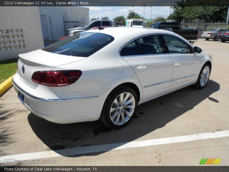 Candy White / Black 2013 Volkswagen CC V6 Lux