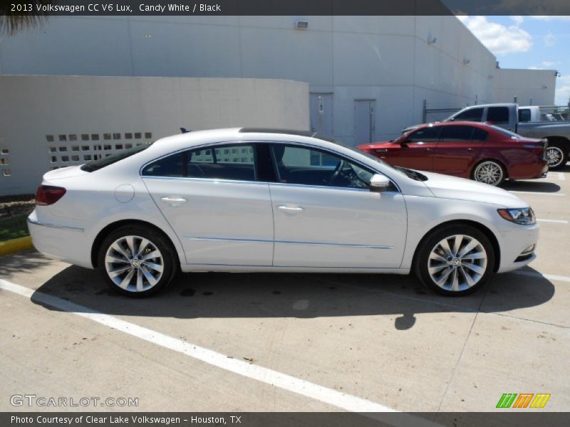 Candy White / Black 2013 Volkswagen CC V6 Lux