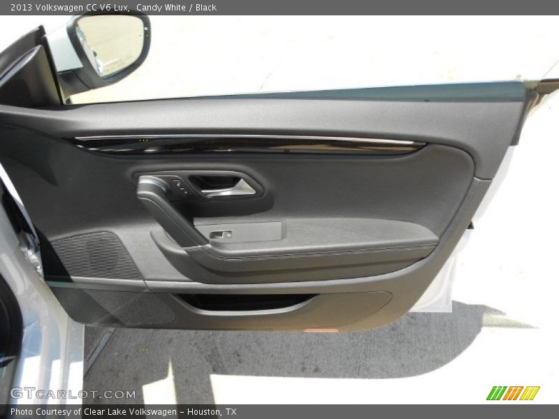 Candy White / Black 2013 Volkswagen CC V6 Lux
